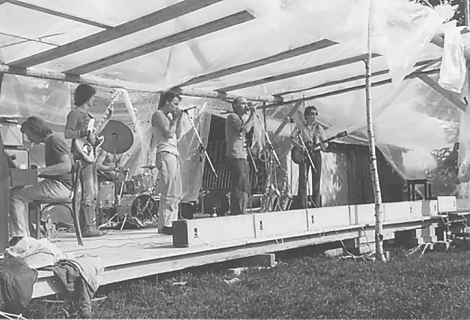 Die Open Air Bühne 1982
